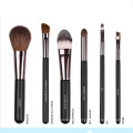 Hot Sale 6PCS Professional Eyeshadow Eyeliner Brush with PU Package